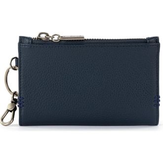 The Sak Encino Leather Card Wallet in Indigo at Nordstrom