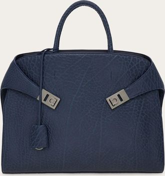 Ferragamo Men Hug briefcase Blue