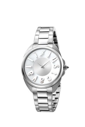 Just Cavalli JC1L008M0065 WoMens SS Watch with Silver Dial - One Size