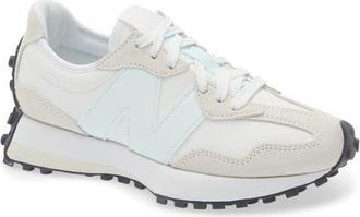 New Balance 327 Sneaker in Nb 103 White/glint Blue at Nordstrom, Size 11.5