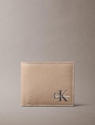Calvin Klein Billetera Plegada Con Logo Monograma Y Monedero