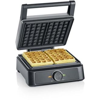 Severin Wa 2125 Waffeleisen Kontrollleuchte Negro, Antracita