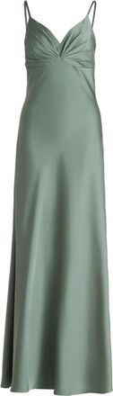 Vera Mont Kleedjes, Dames, Groen, 2Xl, Elegante Avondjurk Slim Fit