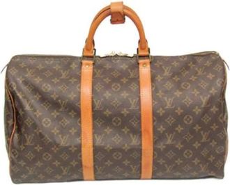 Louis Vuitton Pre-owned Weekend Bags, female, Brown, Size: ONE SIZE Pre-owned Canvas louis-vuitton-bags