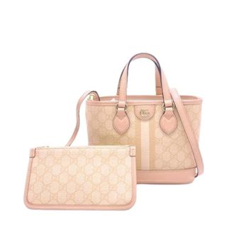 Gucci Pre-owned Tote Bags, female, Pink, Size: ONE SIZE Pre-owned Tote Bag