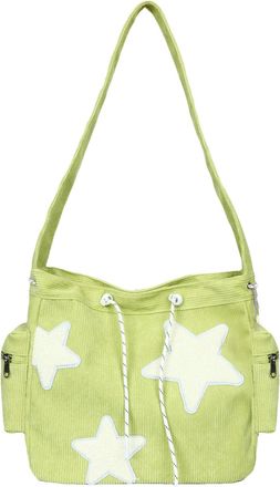 Generic Star Pattern Shoulder Bag - Star Pattern Handbag Celestial Design Purse Messenger Hobo Bag with Star Pattern | Large Capacity Portable Shoulder Bag fo