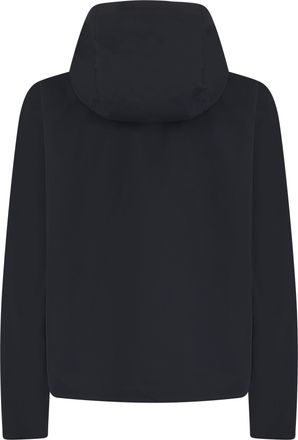 Canada Goose Womens Hooded Jacket Black Polyester Trench & Raincoats