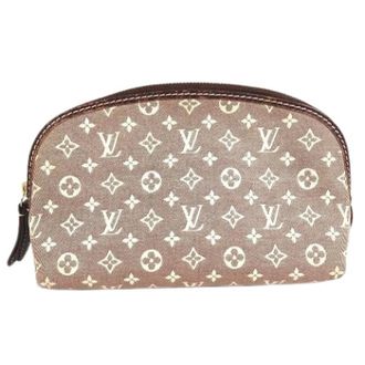 Louis Vuitton Pre-owned Clutches, male, Beige, Size: ONE SIZE Pre-owned Pouch