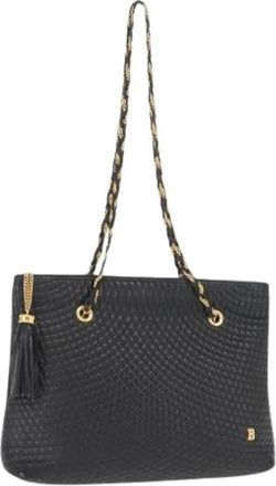 Bally Pre-owned Shoulder Bags, female, Black, Size: ONE SIZE Pre-owned Shoulder Bag