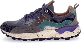 Flower Mountain Sneaker - Dames - Sneakers - Veelkleurig - 36 EU - Leer - Schoenen