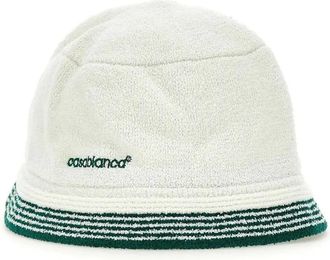 Casablanca Cappello bucket in spugna - Bianco