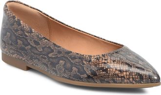 S&ouml;fft Madrid Skimmer Flat in Caramel at Nordstrom, Size 6.5