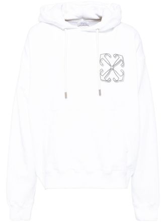 Off-white Dragon Skate hoodie - Wit