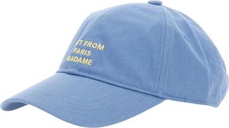 Dr&ocirc;le de Monsieur Casquette Slogan - Heren - Petten - Blauw - ONE Size - Katoen - Accessoires