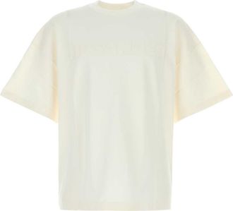 Jil Sander White Cotton T Shirt