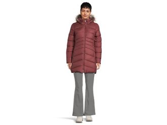 Marmot Montreal Coat Womens Coat Acai Berry : XS, Down/Polyester/Faux Fur
