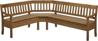 Maison Belfort home24 Maison Belfort Eckbank Boston I Massivholz Nordische Kiefer Laugenfarbig 213x93x170 cm (BxHxT) Landhaus