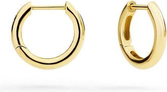 Dodo ORECCHINI HOOP ESSENTIALS ORO GIALLO