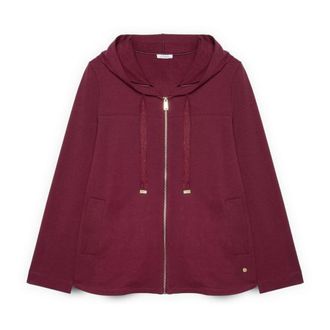 Fiorella Rubino Donna, Felpe, Rosso, XL, new