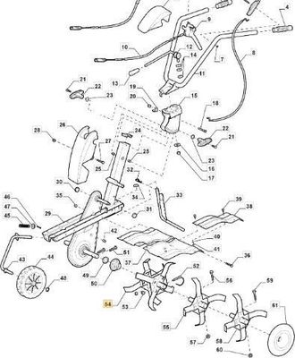 STIGA Sports Cortador Interior Derecho Original Stiga - 1483-2023-01