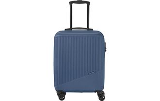 Travelite Koffer TRAVELITE BALI Trolley, Damen, Gr. B/H/T: 39cm x 55cm x 39cm 34 l, blau, Polyester, Koffer Koffer