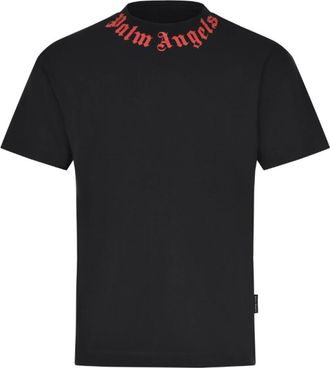 Palm Angels Black Crew Neck T-Shirt