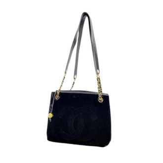 Chanel Pre-owned Shoulder Bags, female, Black, Size: ONE SIZE Pre-owned Vintage Shoulder Bag
