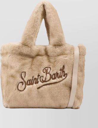 MC2 Saint Barth soft texture shoulder bag top handles