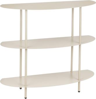 MiCa Decorations Armario Blanco roto H81xB28xL90cm