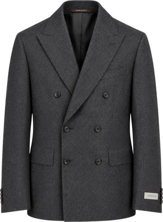 Canali Double Breasted Suit - Heren - Business pakken - Grijs - L - Kostuums