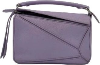 Loewe Pre-owned Mini Bags, female, Purple, Size: ONE SIZE Pre-owned Mini Crossbody Bag