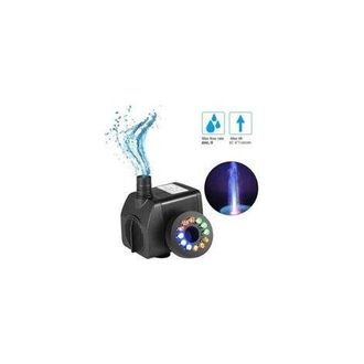 OEM Bomba Sumergible De 8w Y 220v Con 12 Led De Colores Para Fuentes, Piscinas, Jardines Y Acuarios