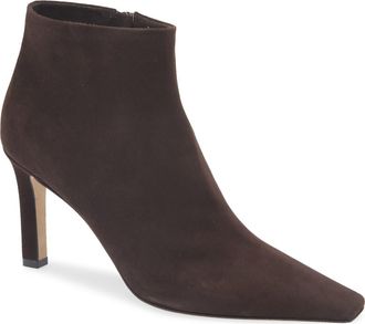 The Row Carla Bootie in Lacquer Brown at Nordstrom, Size 8.5Us