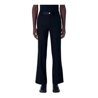 Kiko Kostadinov Kiko Kostadinov, Broeken, Heren, Zwart, W33, Wol, Suit Pants