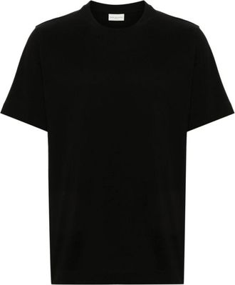 Dries Van Noten Hertz 8600 M.k. T-Shirt - Heren - T-shirts - Zwart - M - Katoen - Tops