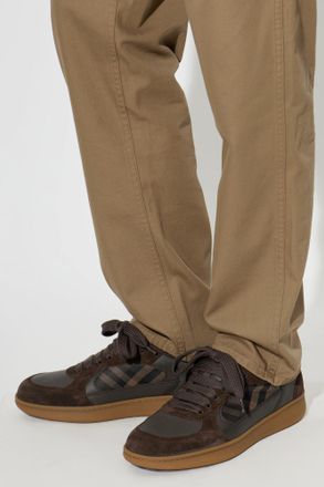 Burberry New Terrace Mix Sports Shoes, Mens, Brown