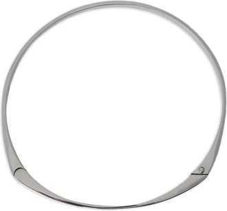 Toteme Halsketting met kenmerkende kraag - Zilver