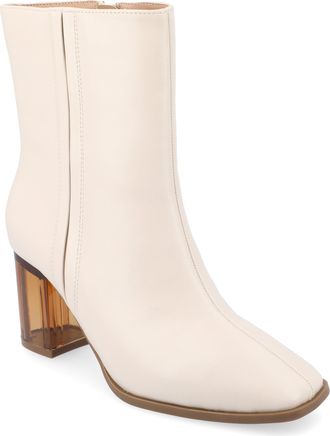 Journee Collection Collection Womens Tru Comfort Foam Clearie Booties
