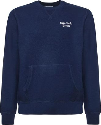 MC2 Saint Barth pocket embroidered sweatshirt - Blue
