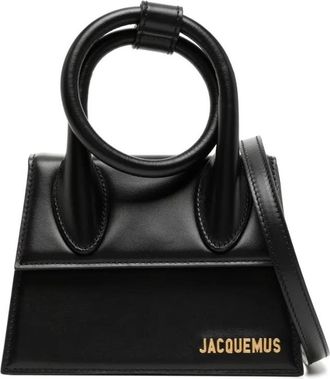 Jacquemus Black Leather Le Chiquito Bag