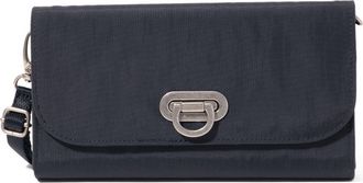 Baggallini Womens Coastal Flip Lock RFID Phone Wallet Crossbody Bag