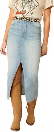 Ariat The Claire Denim Skirt In Blue