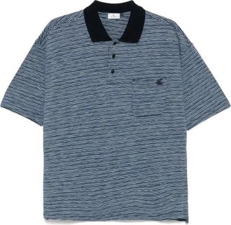 Etro Polo Shirts - Heren - Polos - Blauw - S - Tops