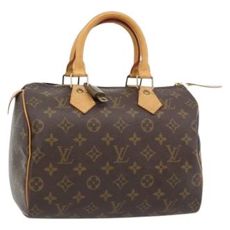Louis Vuitton Pre-owned Handbags, female, Brown, Size: ONE SIZE Pre-owned Monogram Canvas Hand Bag