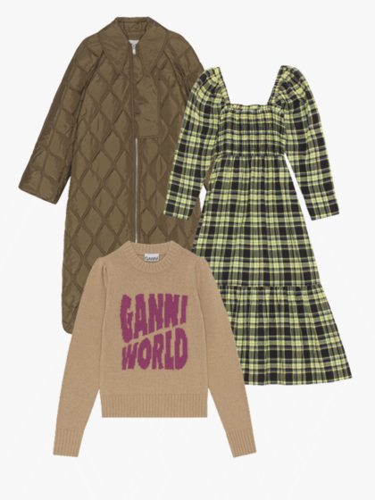 Make the most of the last summer days with these GANNI styles