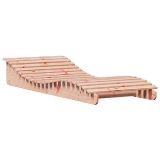 vidaXL Vidaxl - Tumbona De Madera Maciza Douglas 205x80x31,5 Cm