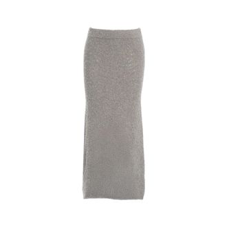 Lovechild 1979 Maxi Skirts, female, Gray, M, Kain Midi Skirt