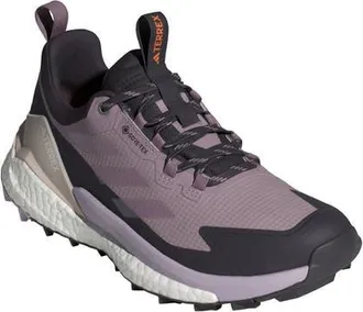 adidas Terrex Free Hiker 2.0 Gore-Tex Waterproof Hiking Shoe in Fig/Silver Dawn/black at Nordstrom, Size 8.5