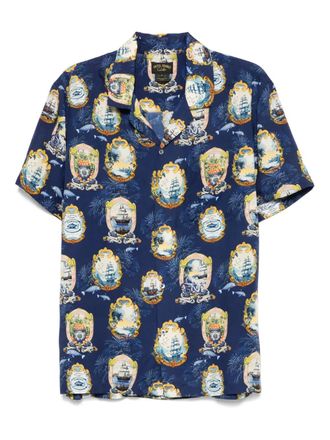 Camilla Overhemd met kraag - Blauw