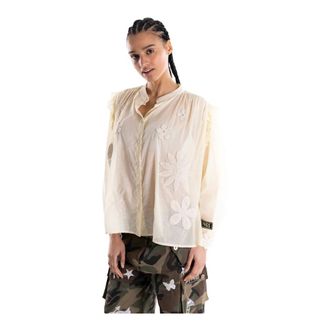 5 Progress Donna, Camicette, Beige, S, new